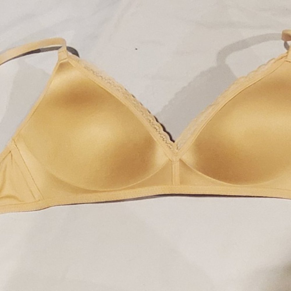 Aerie Real Happy Wireless Bra Nude 36B